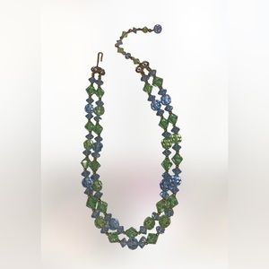 Vintage Lisner double strand necklace